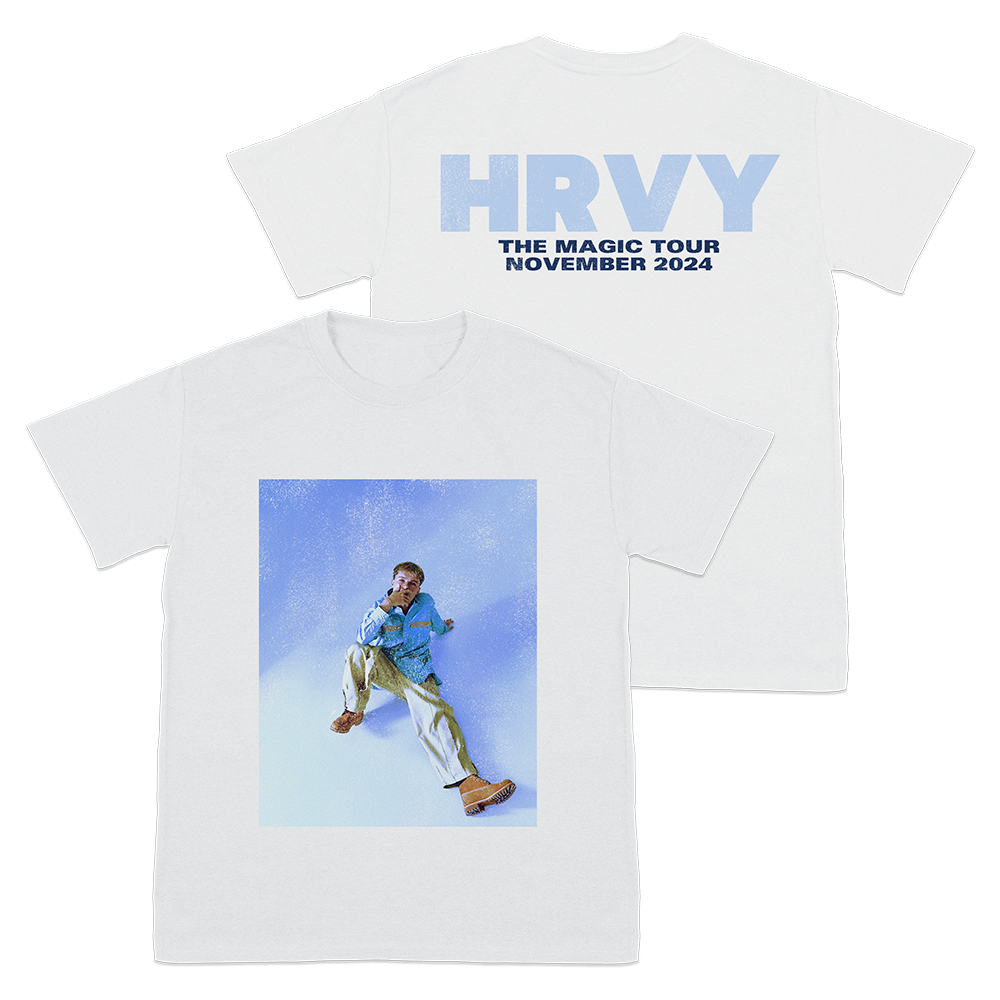 HRVY Magic Tour White Tee