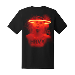 DAY & NIGHT ANGEL BLACK T-SHIRT