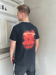 DAY & NIGHT ANGEL BLACK T-SHIRT